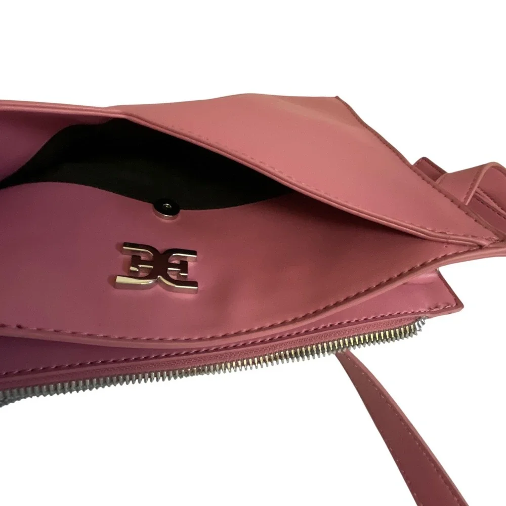 Sam Edelman Adley Cross Body Cherry Blossom Pink New with Imperfections